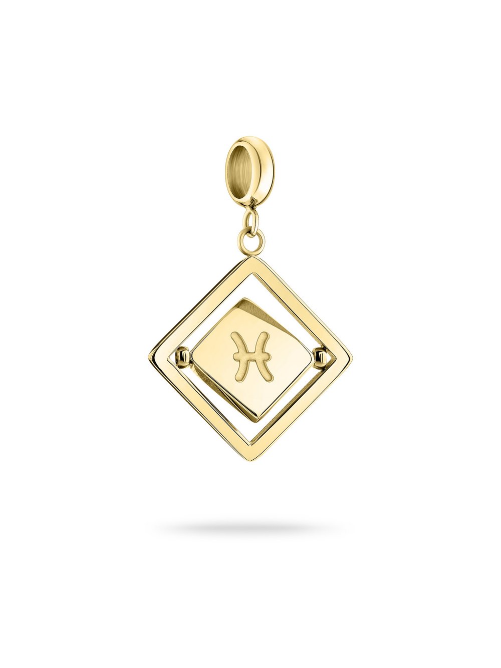 Liebeskind Berlin Anhänger Damen Edelstahl gold, ONE SIZE