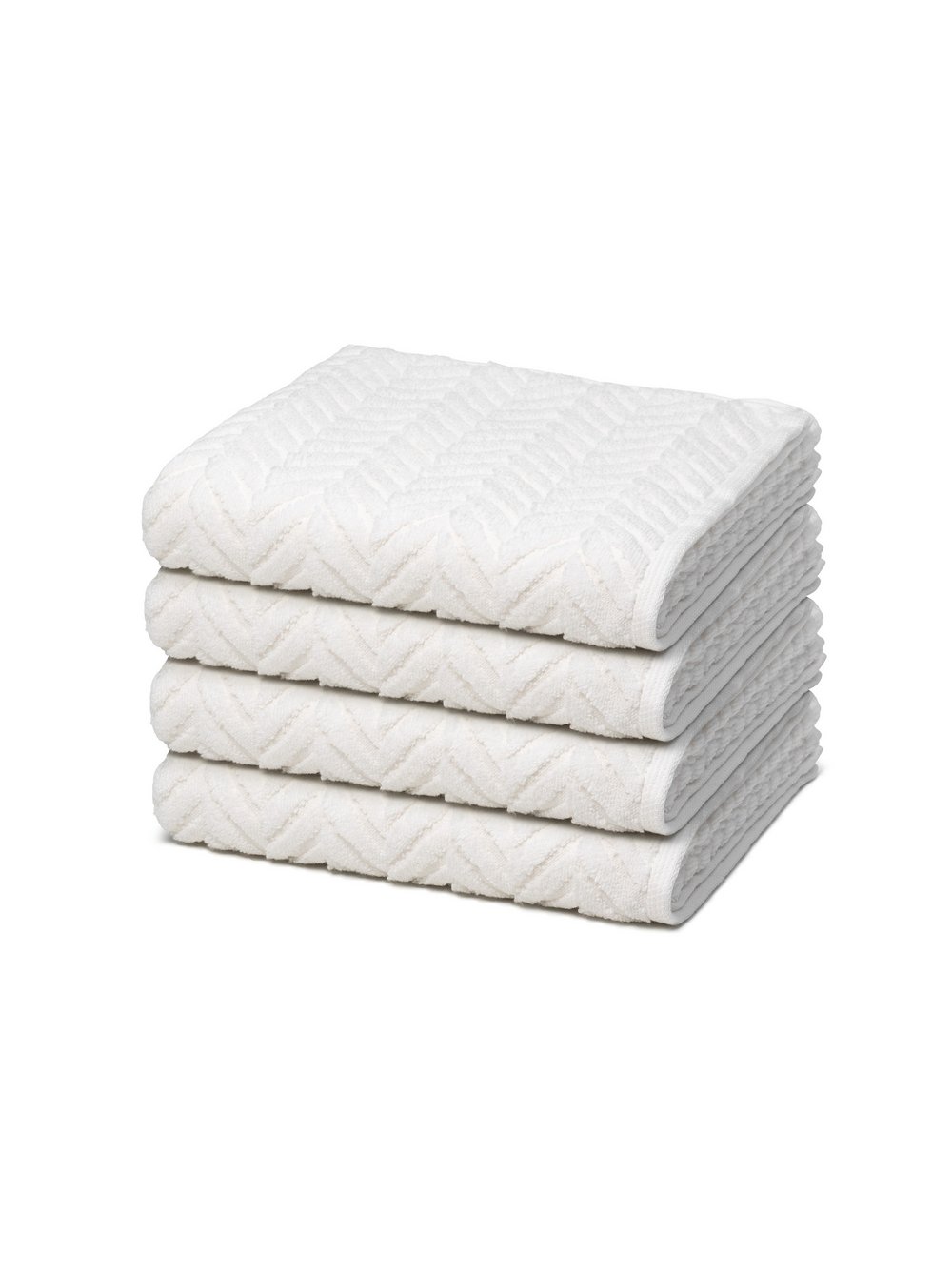 Thumbnail - Ross Handtuchset 4-teilig Damen Baumwolle weiß, ONE SIZE