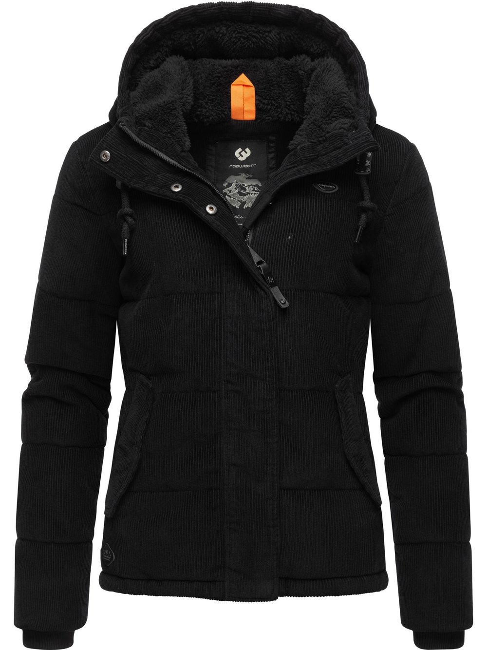 Thumbnail - Ragwear Winterjacke Damen schwarz, XL