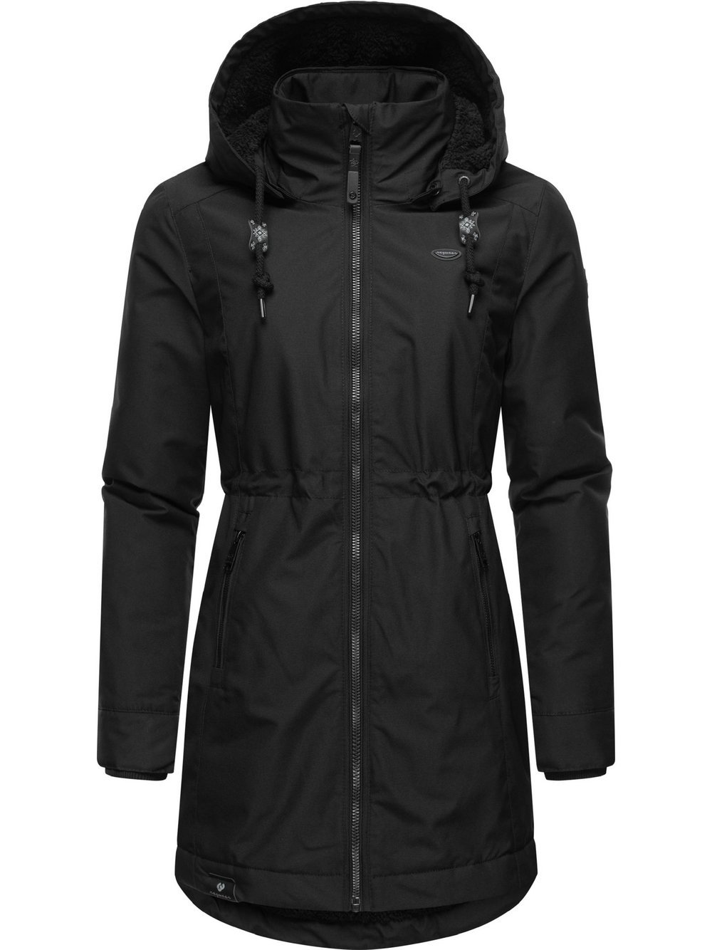 Ragwear Winterjacke Damen schwarz, L