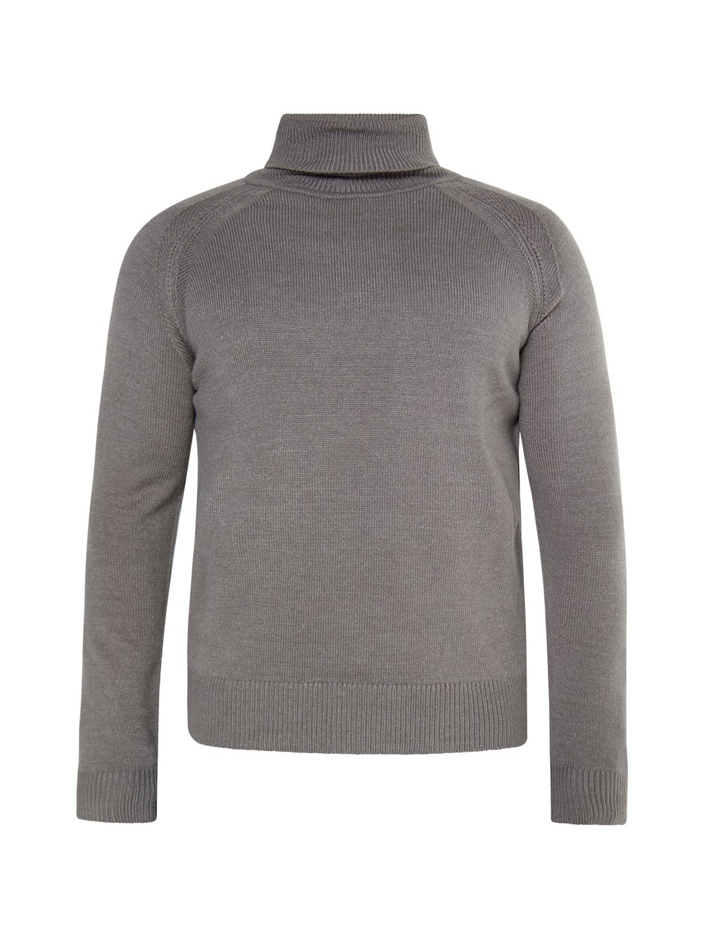 Mo Rollkragenpullover Herren grau, M