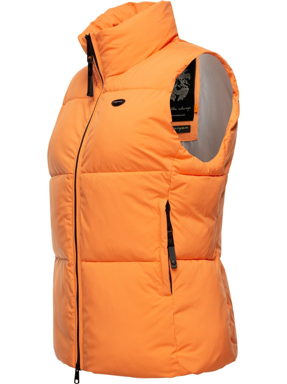 Ragwear Steppweste Damen orange, XS