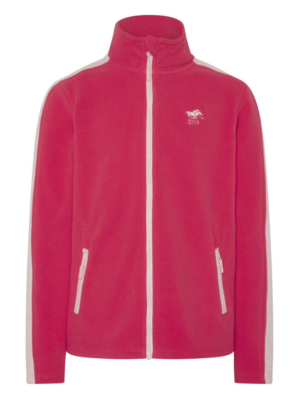 Polo Sylt Fleece-Jacke Kinder pink, 158