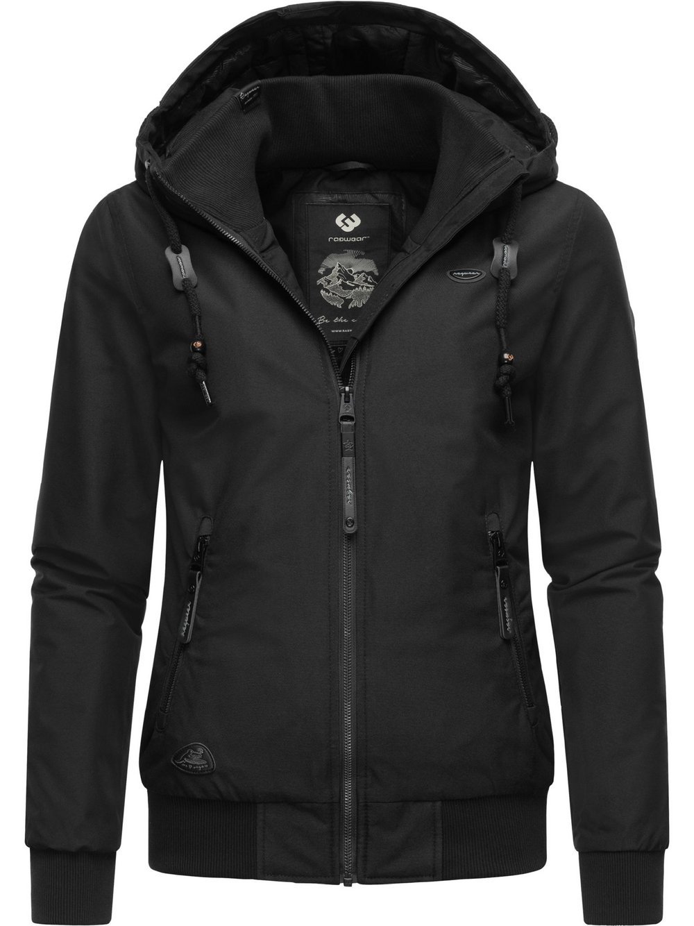 Ragwear Winterjacke Damen schwarz, S