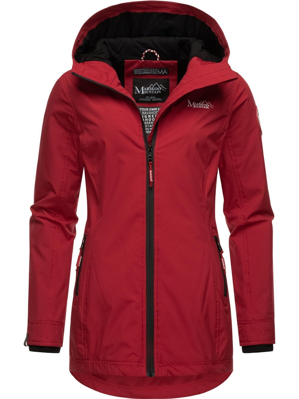 Marikoo Outdoorjacke Damen rot, S