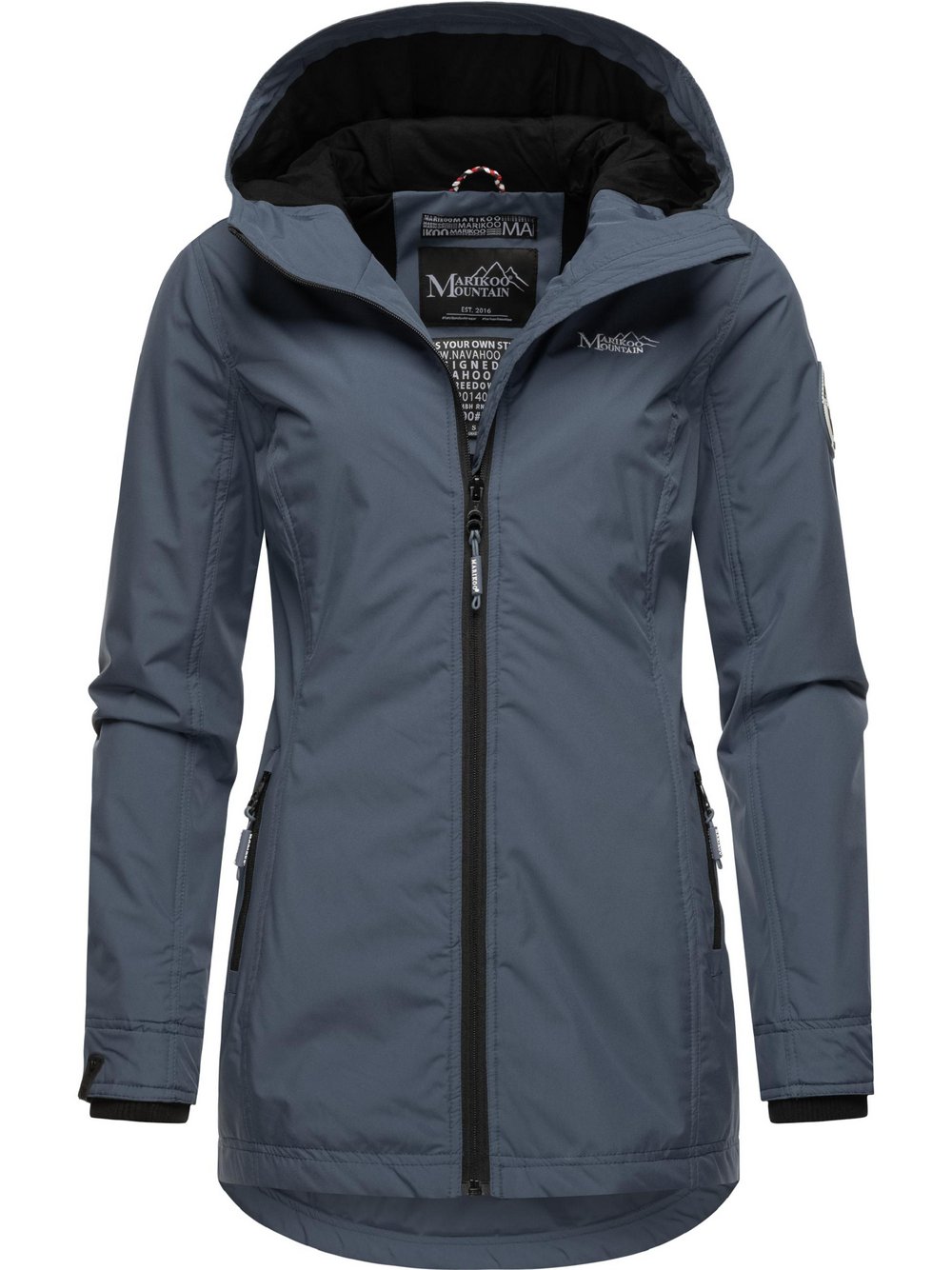 Marikoo Outdoorjacke Damen blau, XS