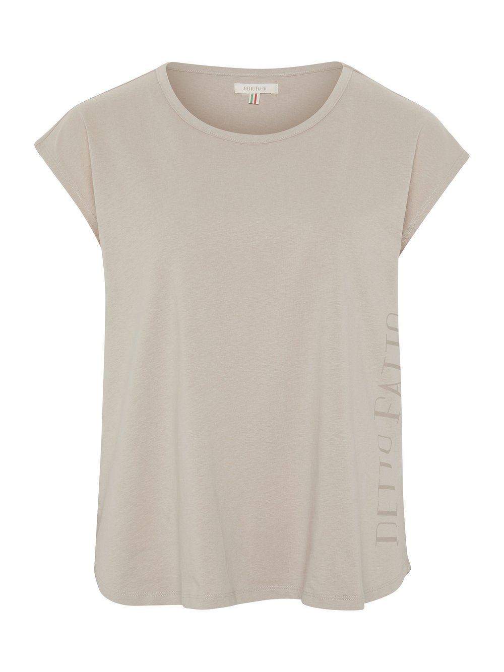 Detto Fatto Yoga-Shirt Damen Baumwolle grau, 44-46