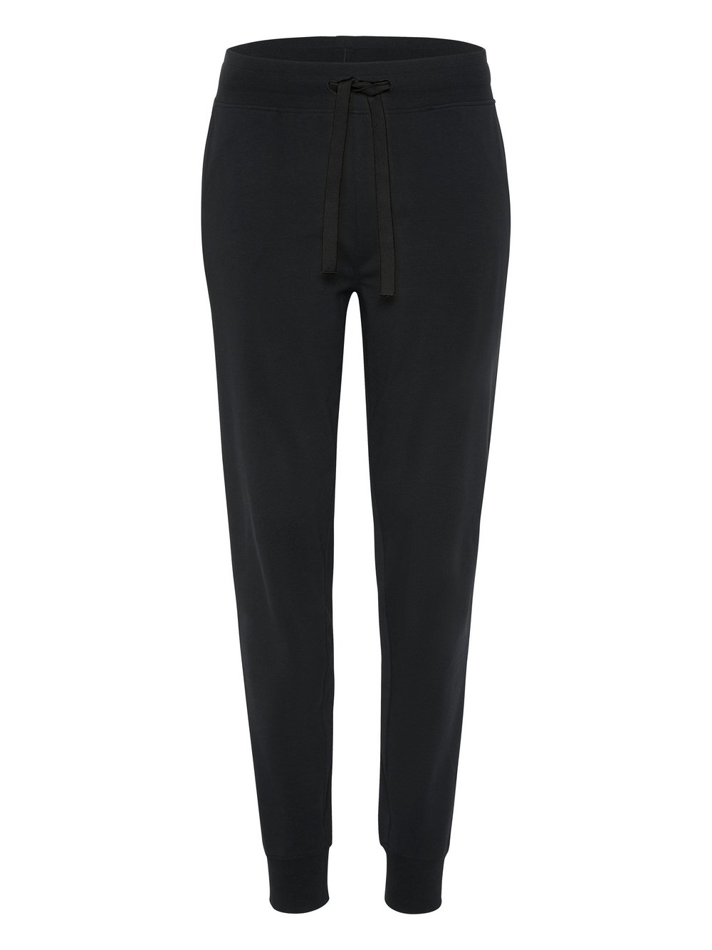 Detto Fatto Yoga-Hose Damen Baumwolle schwarz, 36-38