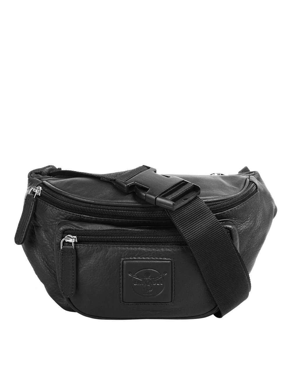 Chiemsee Gürteltasche Damen Leder schwarz, ONE SIZE