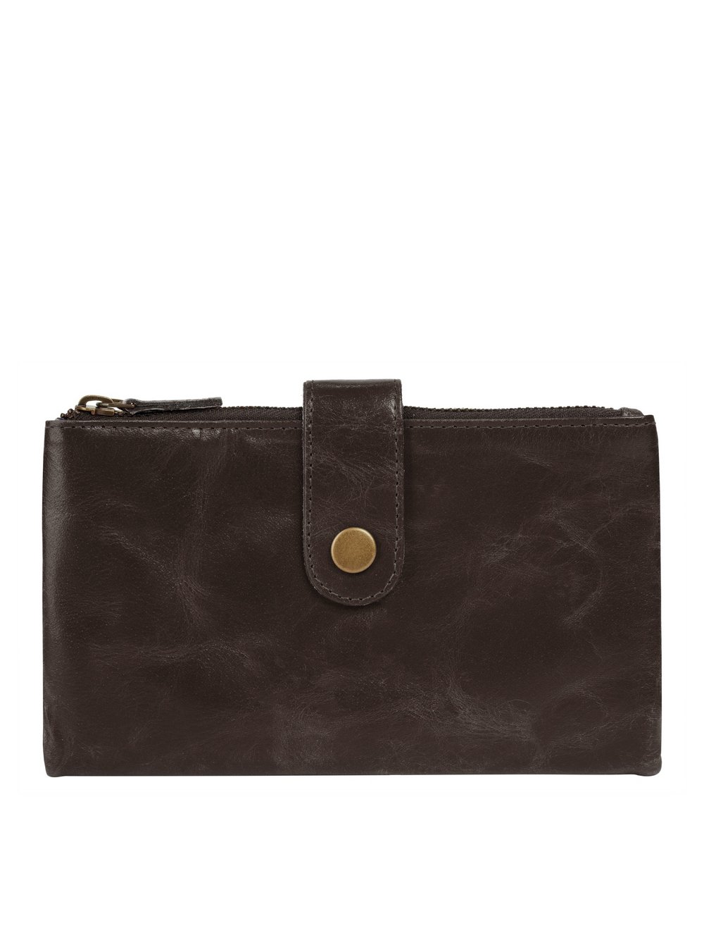 Thumbnail - Bruno Banani Geldbörse Damen Leder braun, ONE SIZE