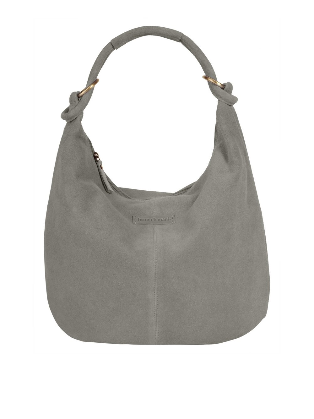 Bruno Banani Shopper Damen Leder grau, ONE SIZE