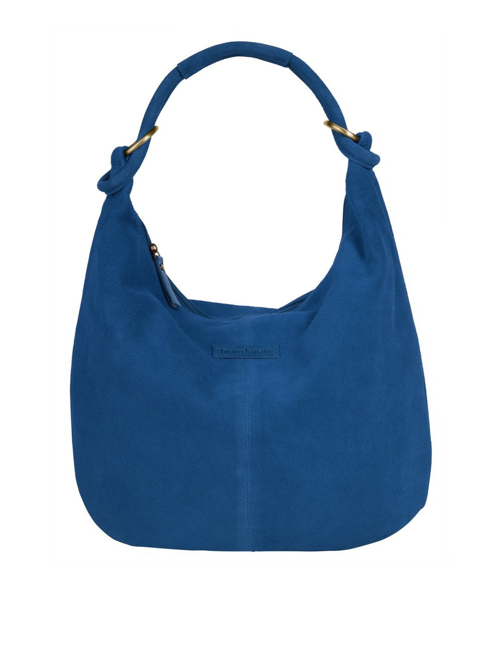 Bruno Banani Shopper Damen Leder blau, ONE SIZE