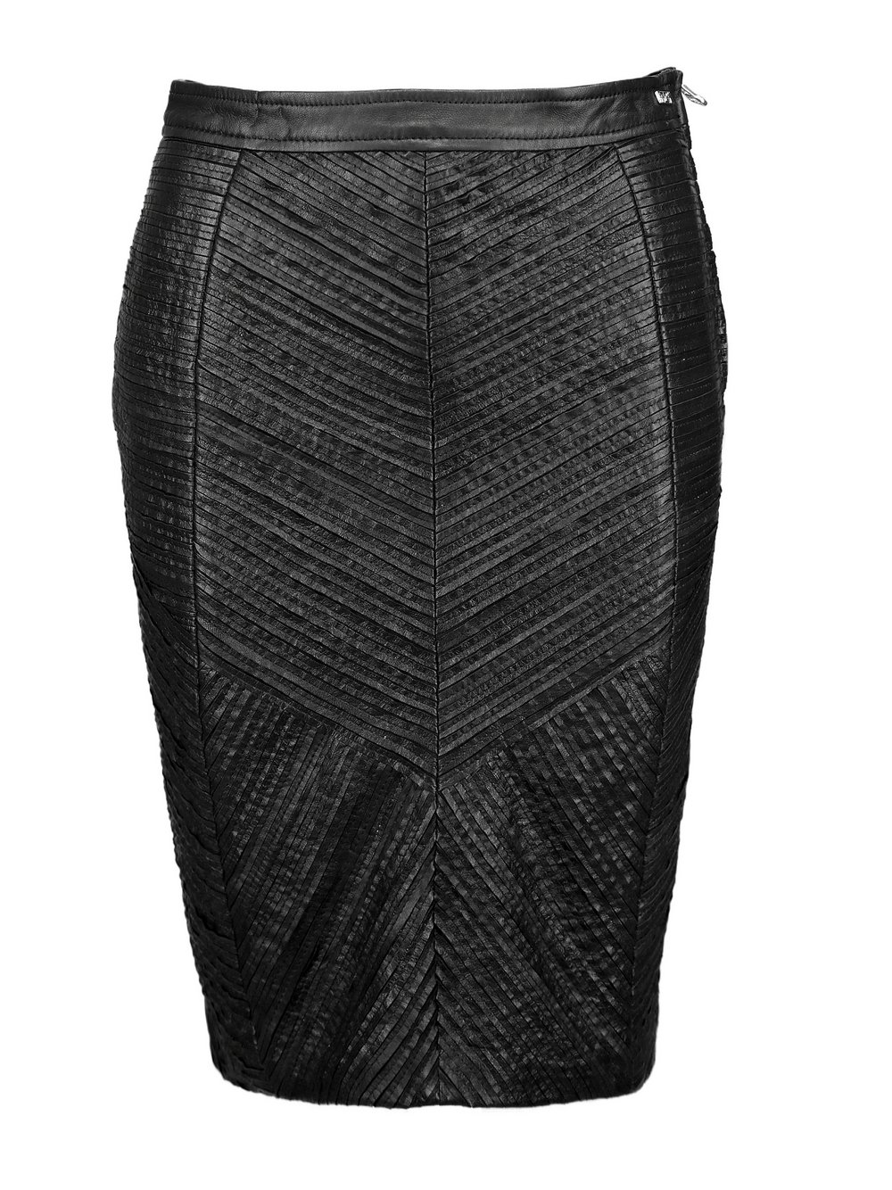 Maze Lederrock Damen schwarz, S