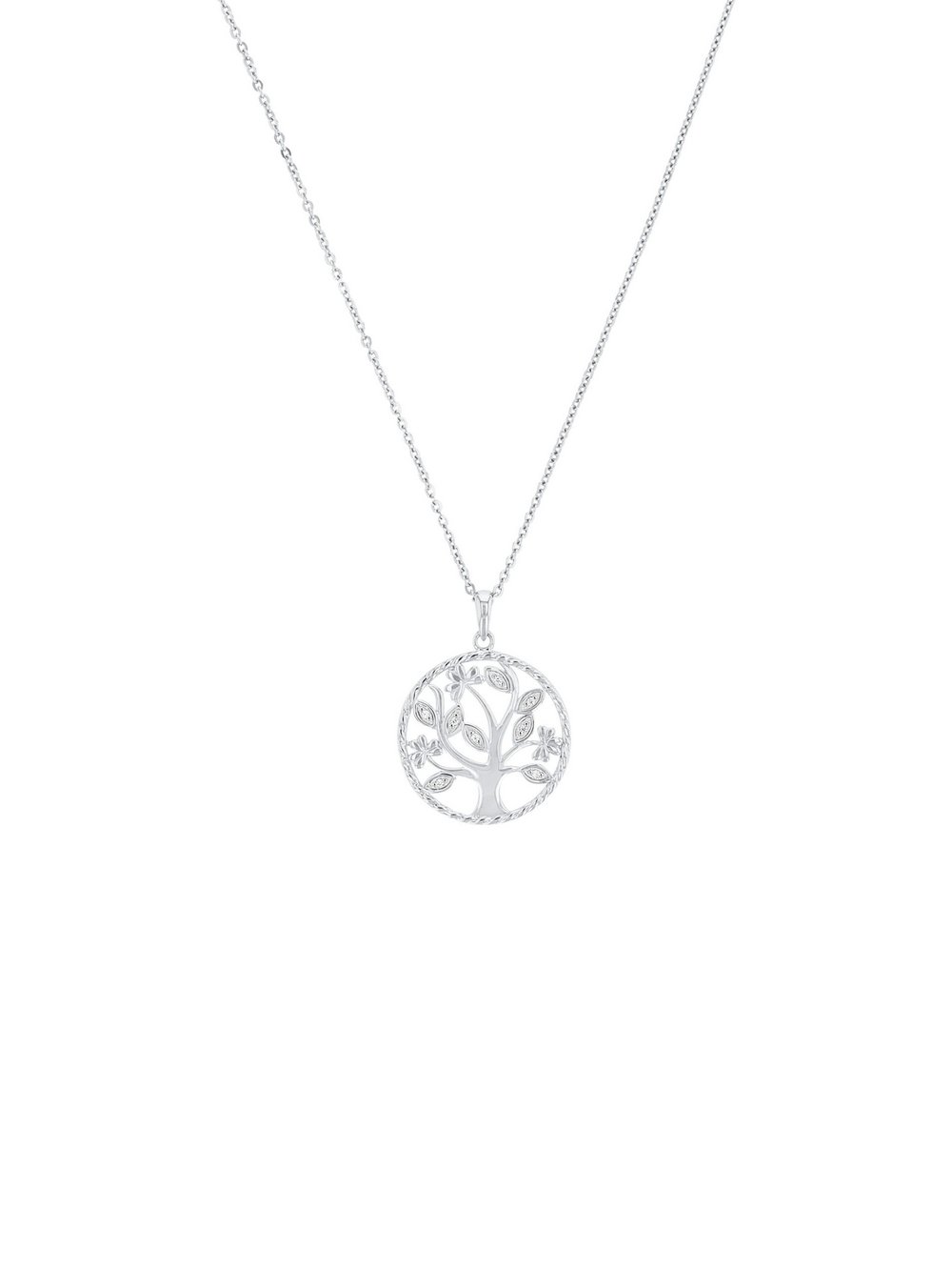 amor Kette mit Anhänger Damen Sterlingsilber silber, 50