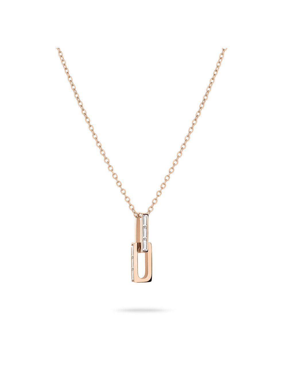 Thumbnail - Liebeskind Berlin The Festive Mini Link Sparkle Damen Edelstahl roségold, ONE SIZE