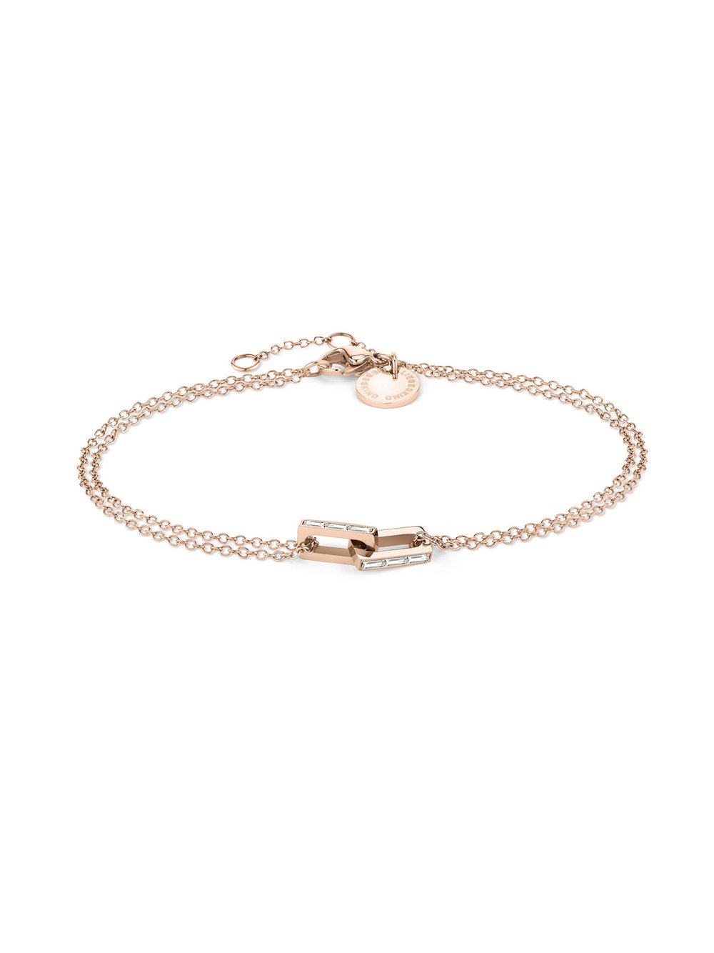 Liebeskind Berlin Armband Damen Edelstahl roségold, ONE SIZE