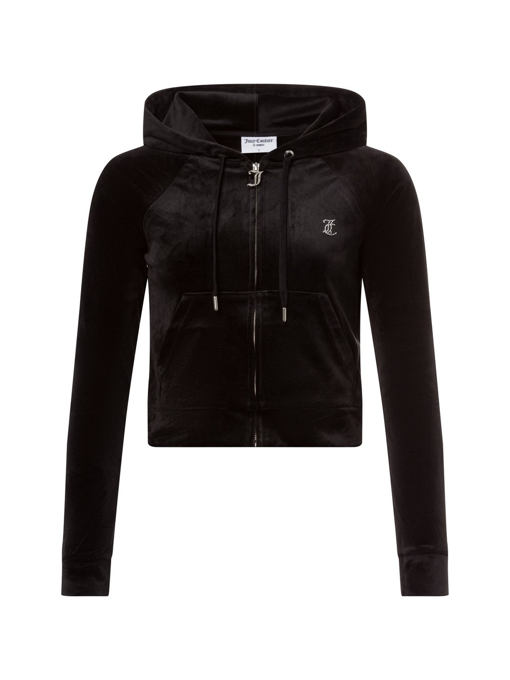 Juicy by Juicy Couture Kapuzenjacke Damen schwarz gemustert, L