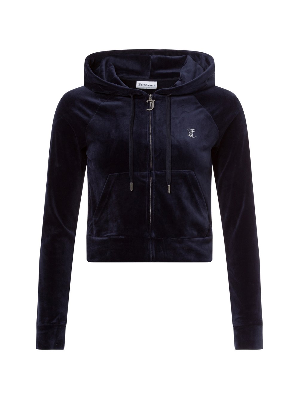 Juicy by Juicy Couture Kapuzenjacke Damen blau gemustert, L