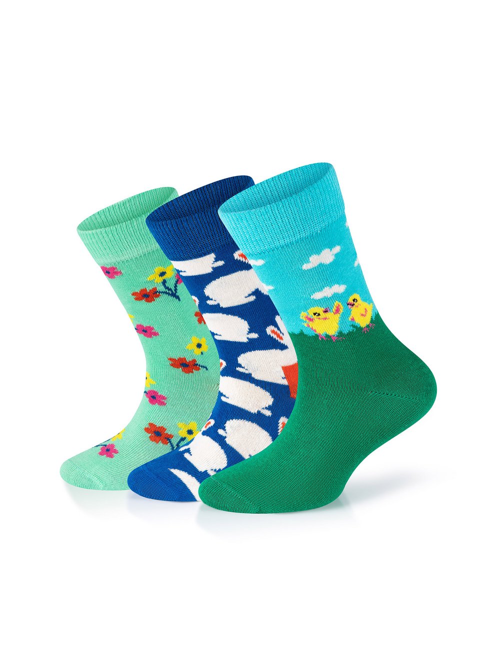 Happy Socks Socken Kinder Baumwolle mehrfarbig gemustert, 92