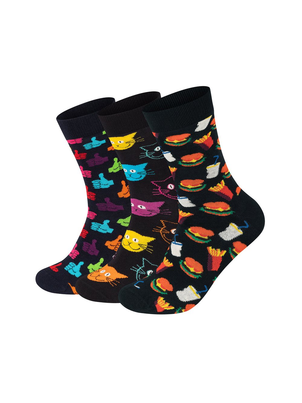 Happy Socks Socken Damen Baumwolle mehrfarbig gemustert, 47