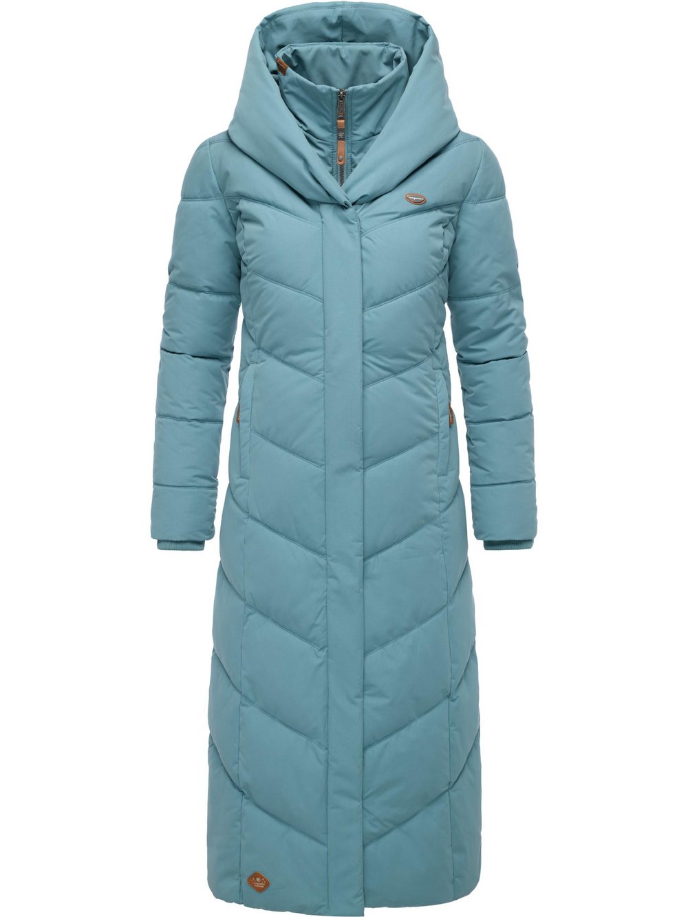 Ragwear Steppmantel Damen grau, 6XL