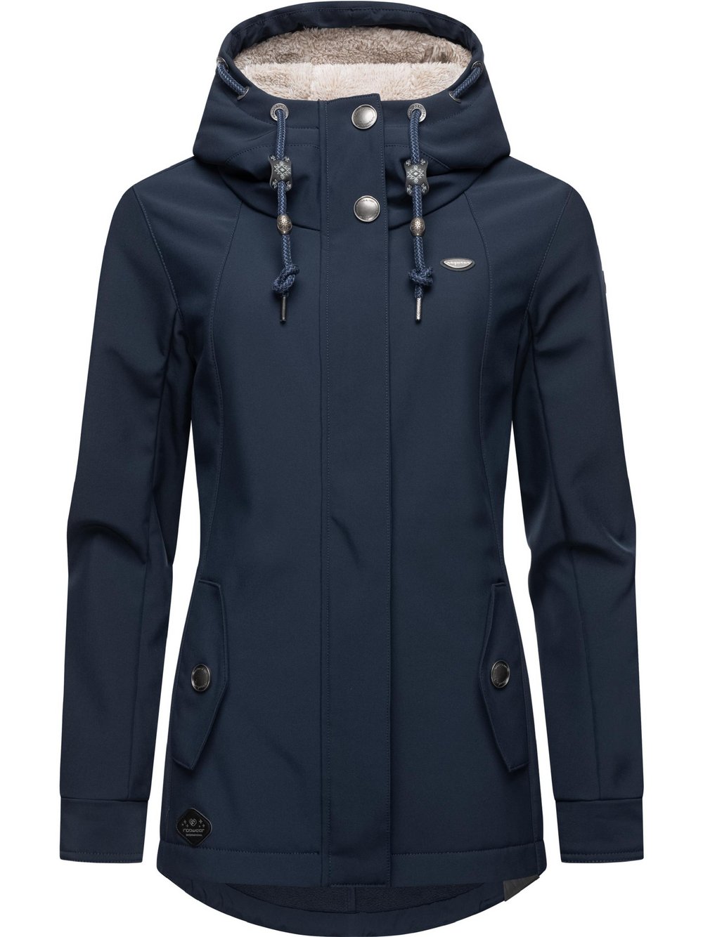 Ragwear Softshelljacke Damen blau, S