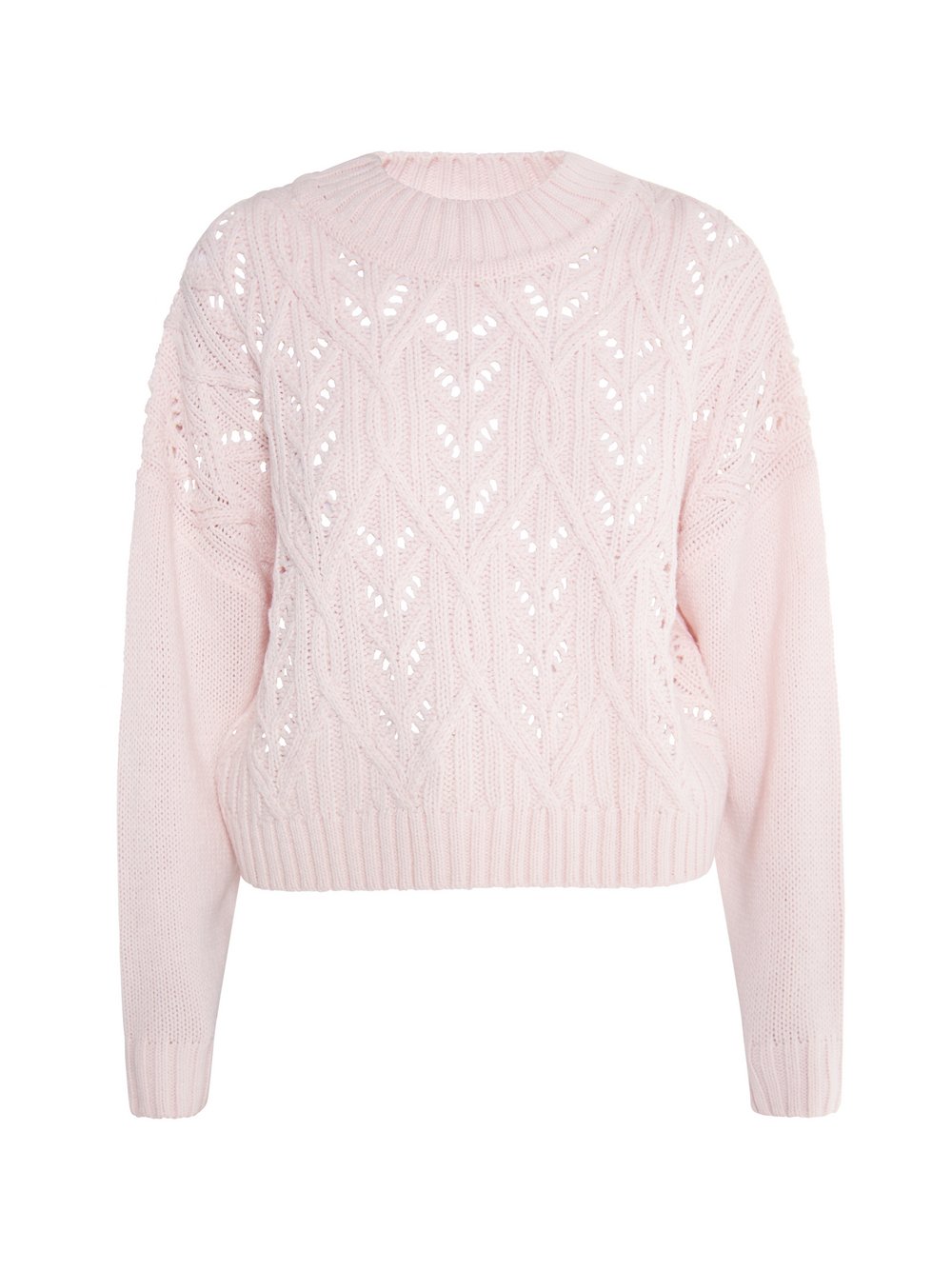 IZIA Strickpullover Damen rosa gemustert, M