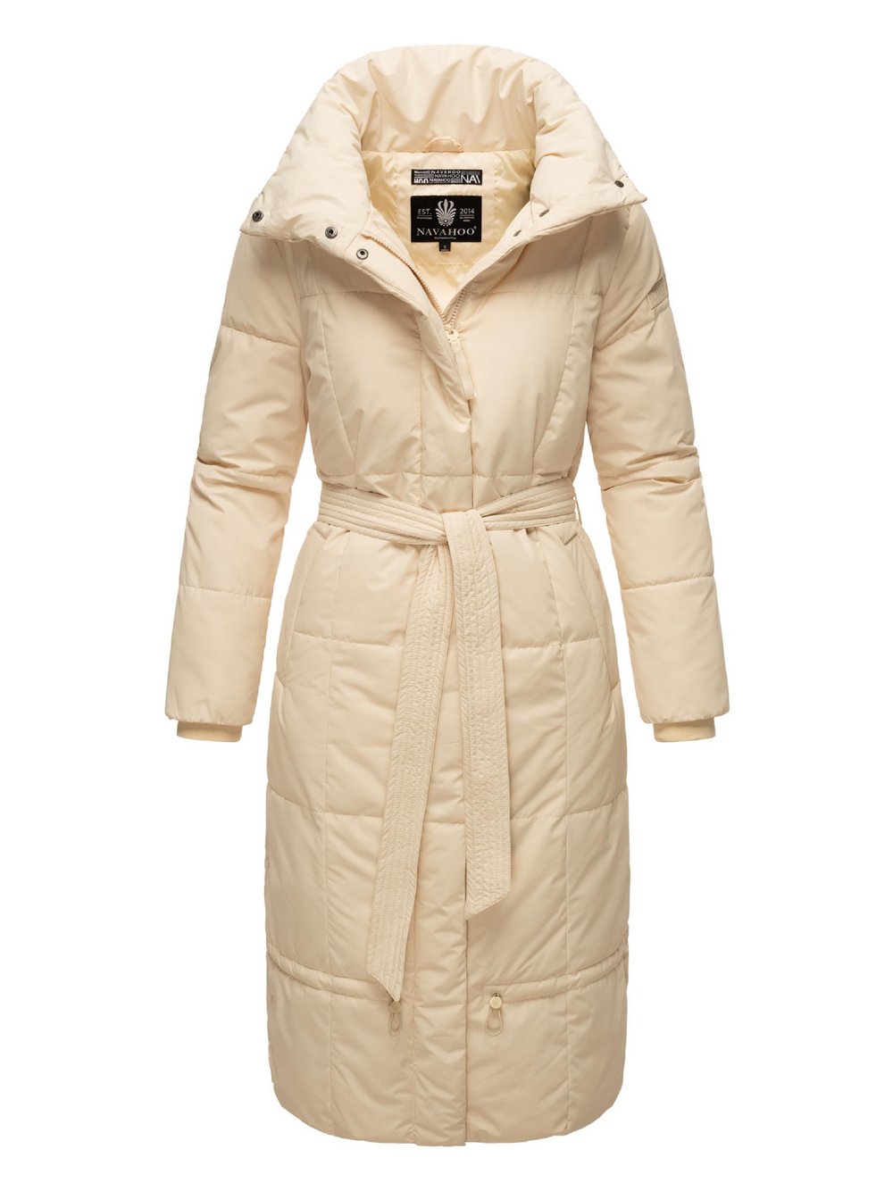 Navahoo Steppmantel Damen beige, XXL