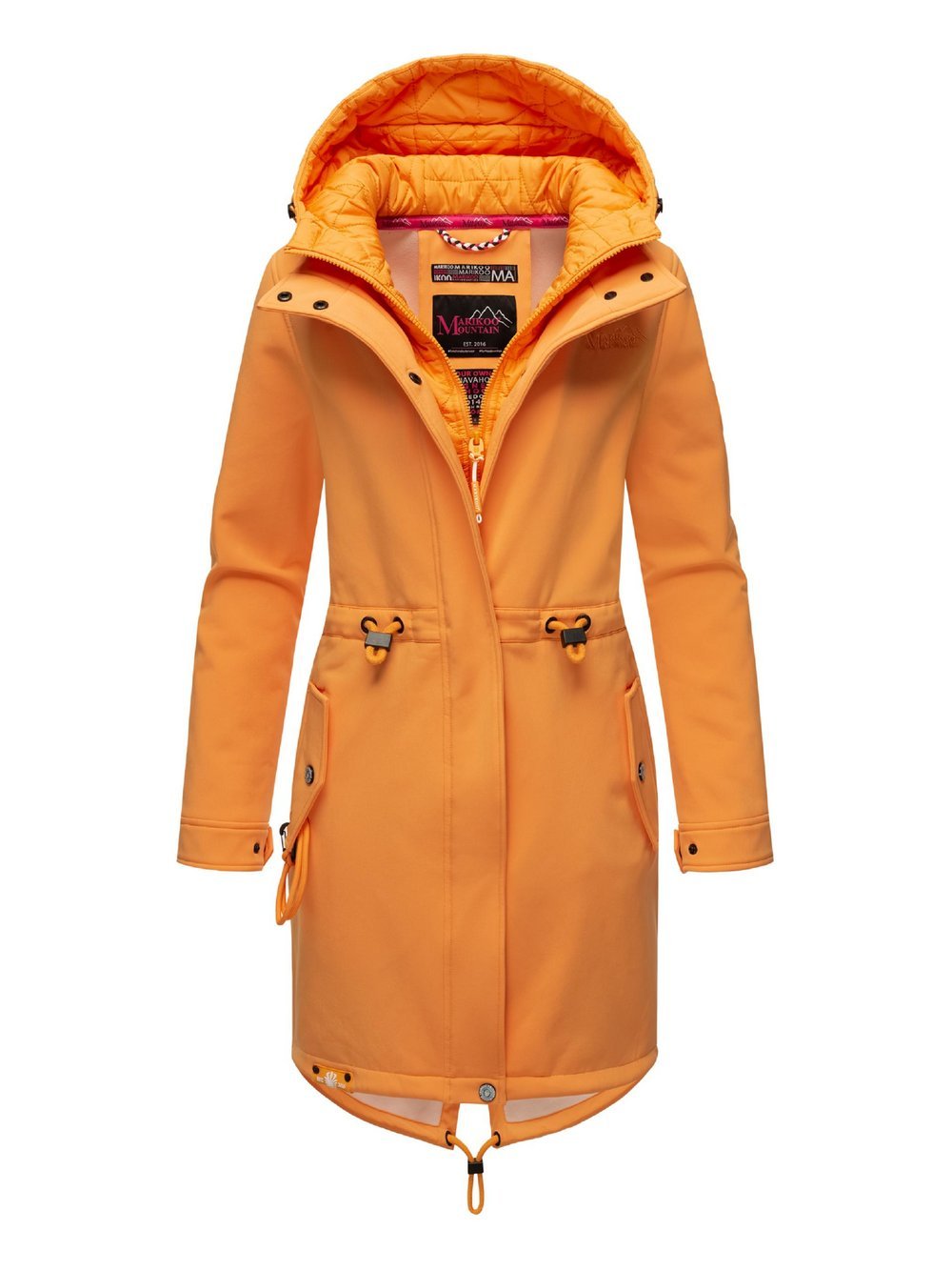 Marikoo Softshellmantel Damen orange, S