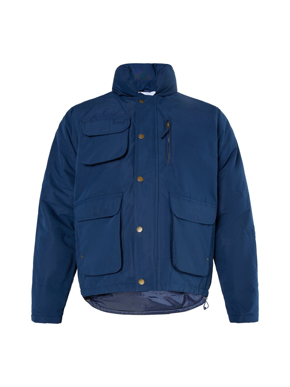 Mo Wattierter Blouson Herren blau, XL