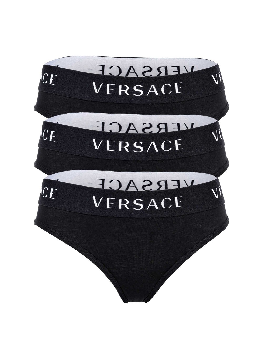 Versace Jeans Slip 3er Pack Damen Baumwolle schwarz, L