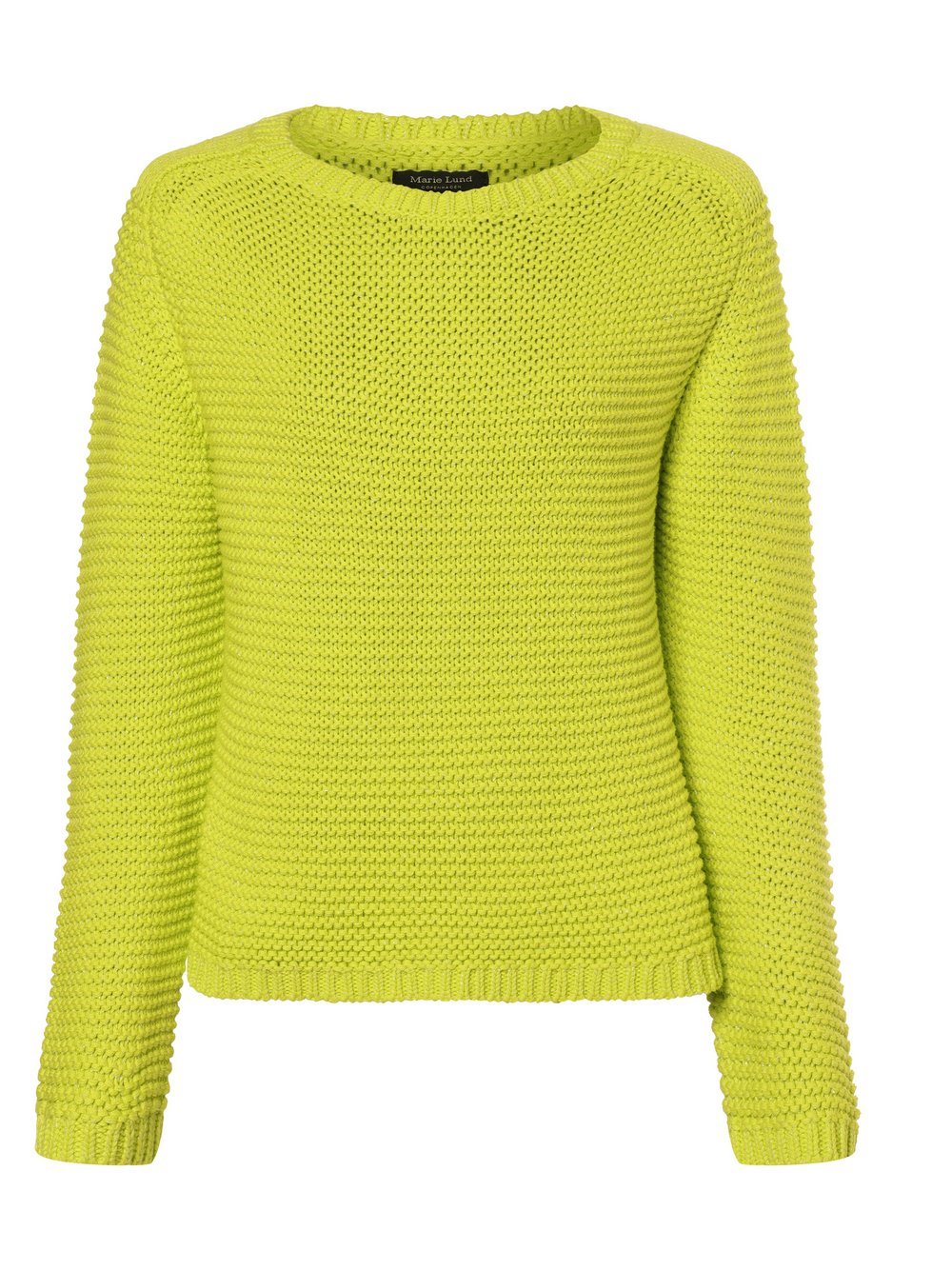 Marie Lund Pullover Damen Baumwolle grün, S