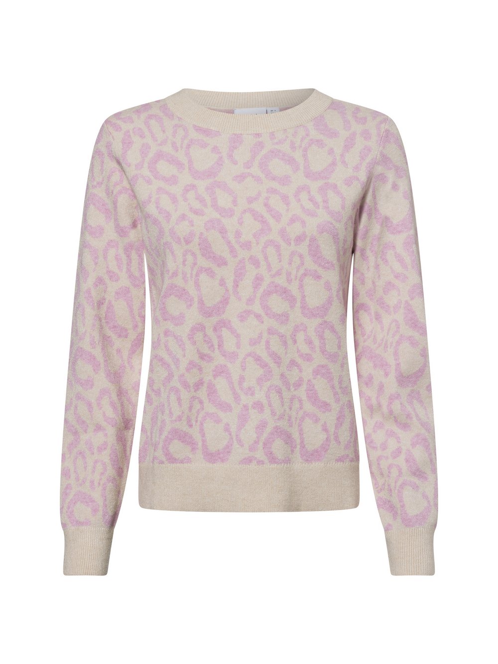 Vila Pullover Damen Feinstrick mehrfarbig gemustert, XL