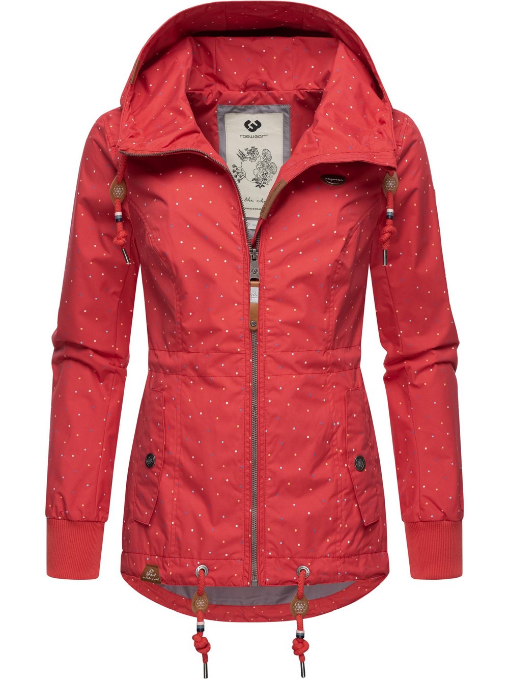 Ragwear Übergangsjacke Damen rot, M