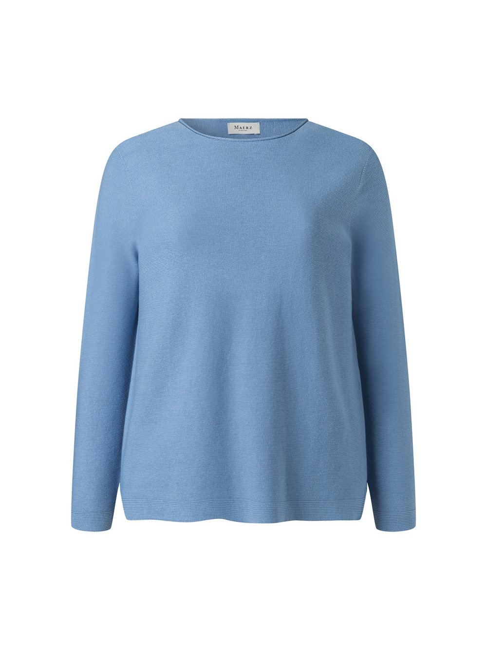 Thumbnail - MAERZ Strickpullover Damen Baumwolle (100%) blau, 42