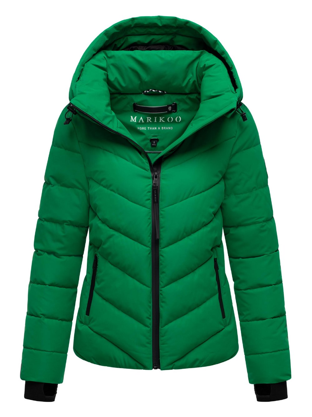Thumbnail - Marikoo Steppjacke Damen grün, M