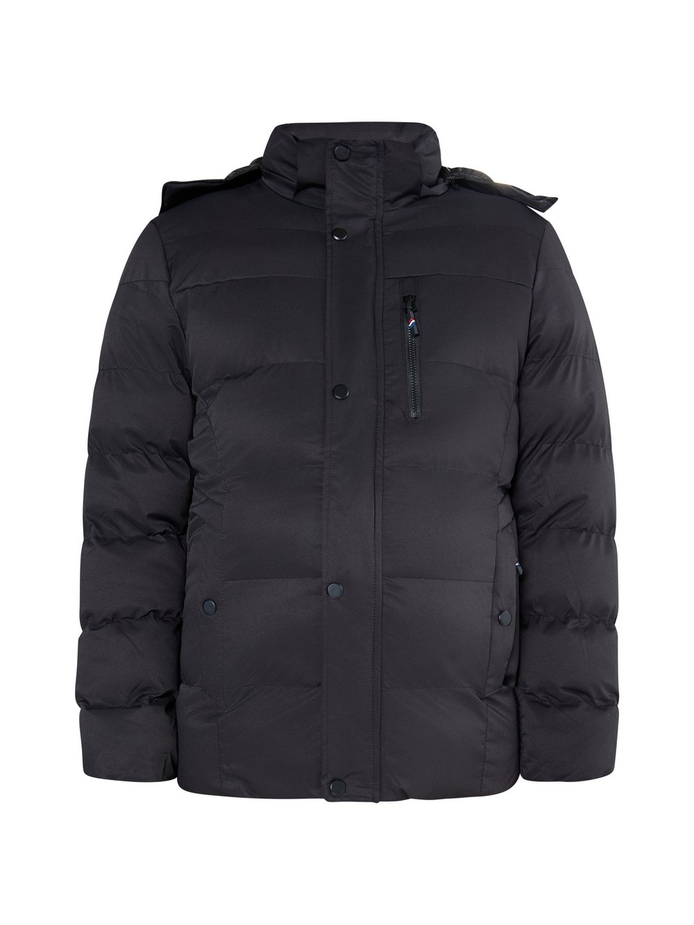 Mo Wattierte Steppjacke Herren schwarz, L