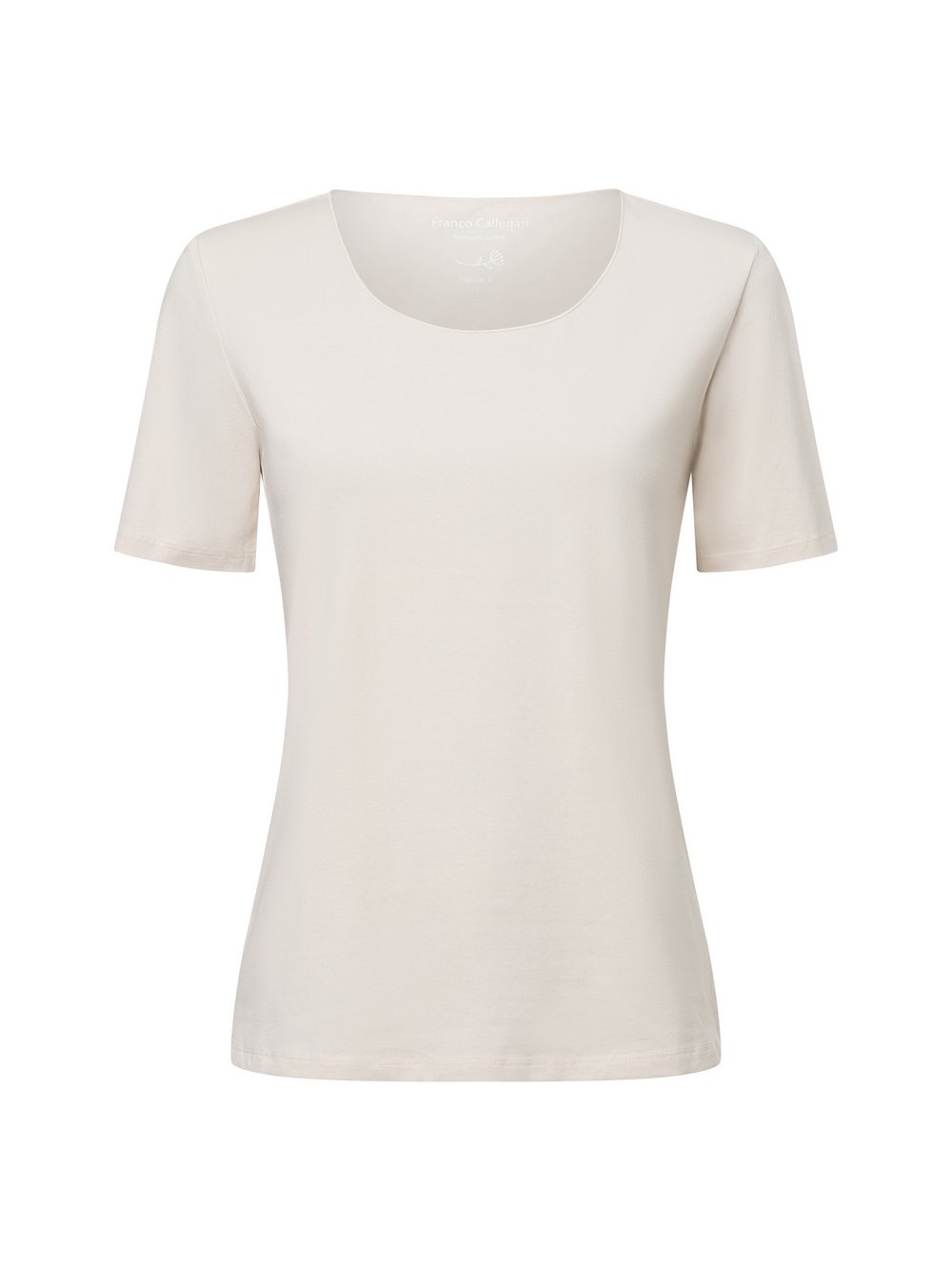 Franco Callegari T-Shirt Damen Baumwolle beige, XXL