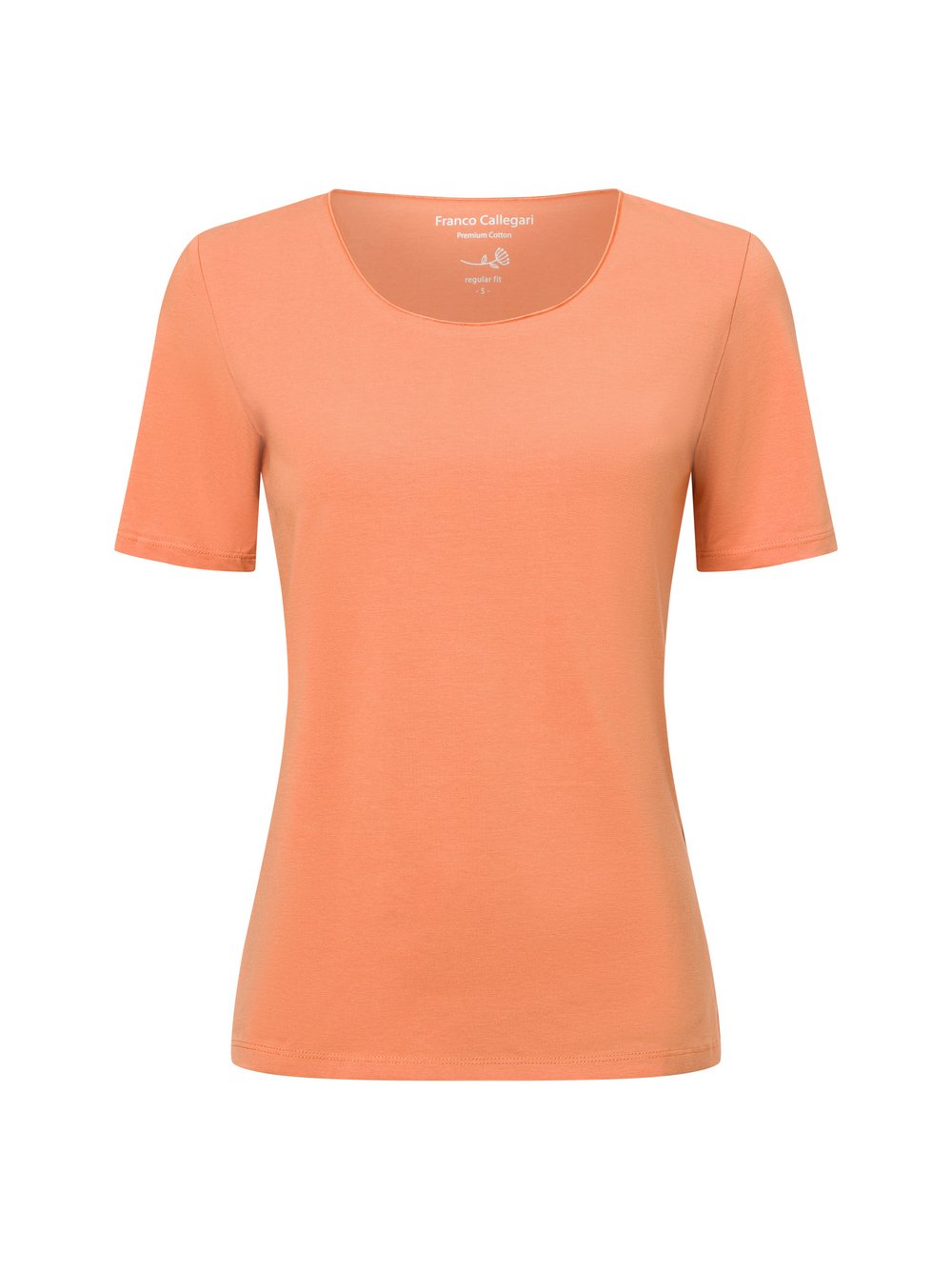 Franco Callegari T-Shirt Damen Baumwolle orange, XXL