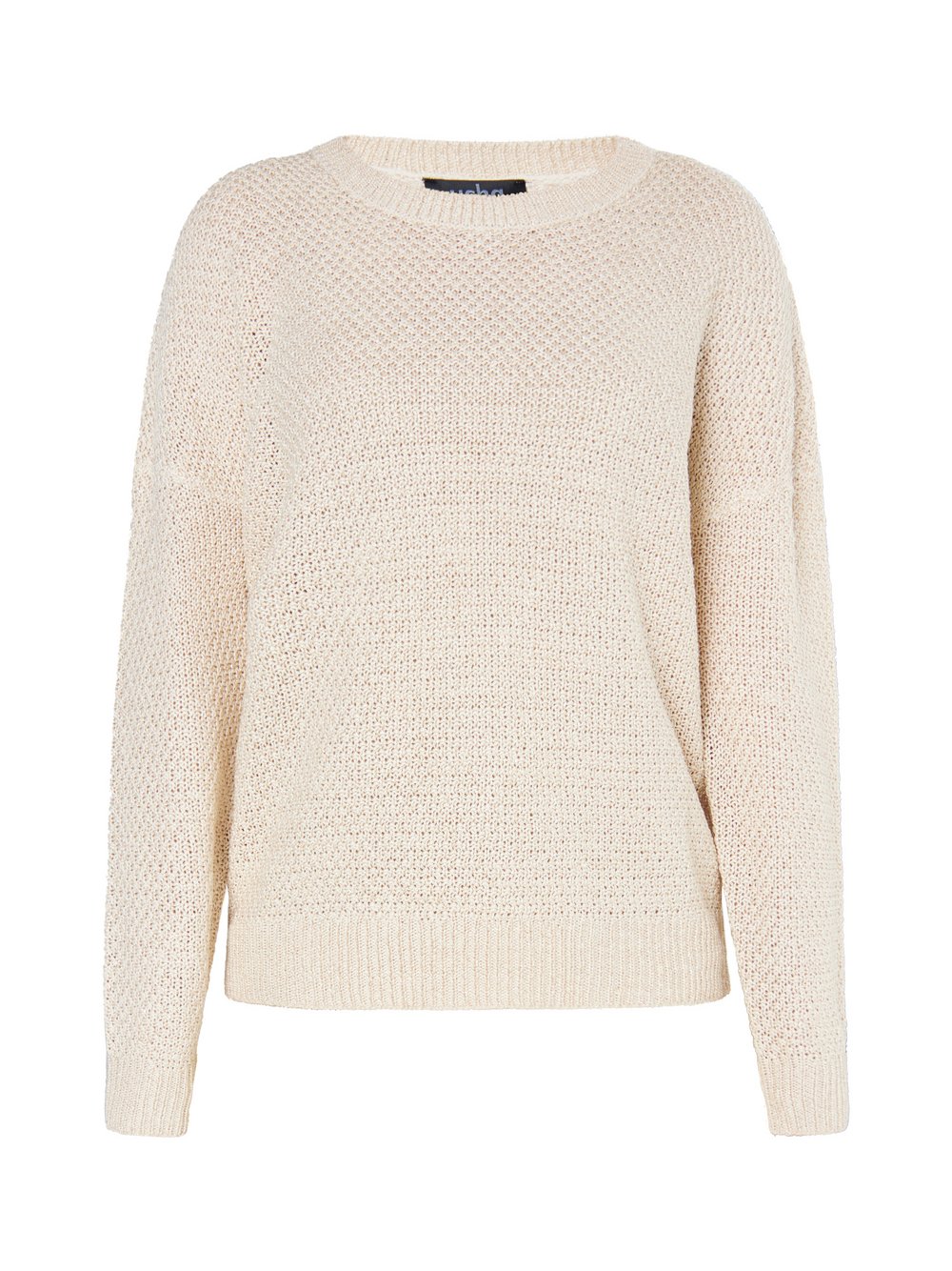 Usha Strickpullover Damen Metall beige, M