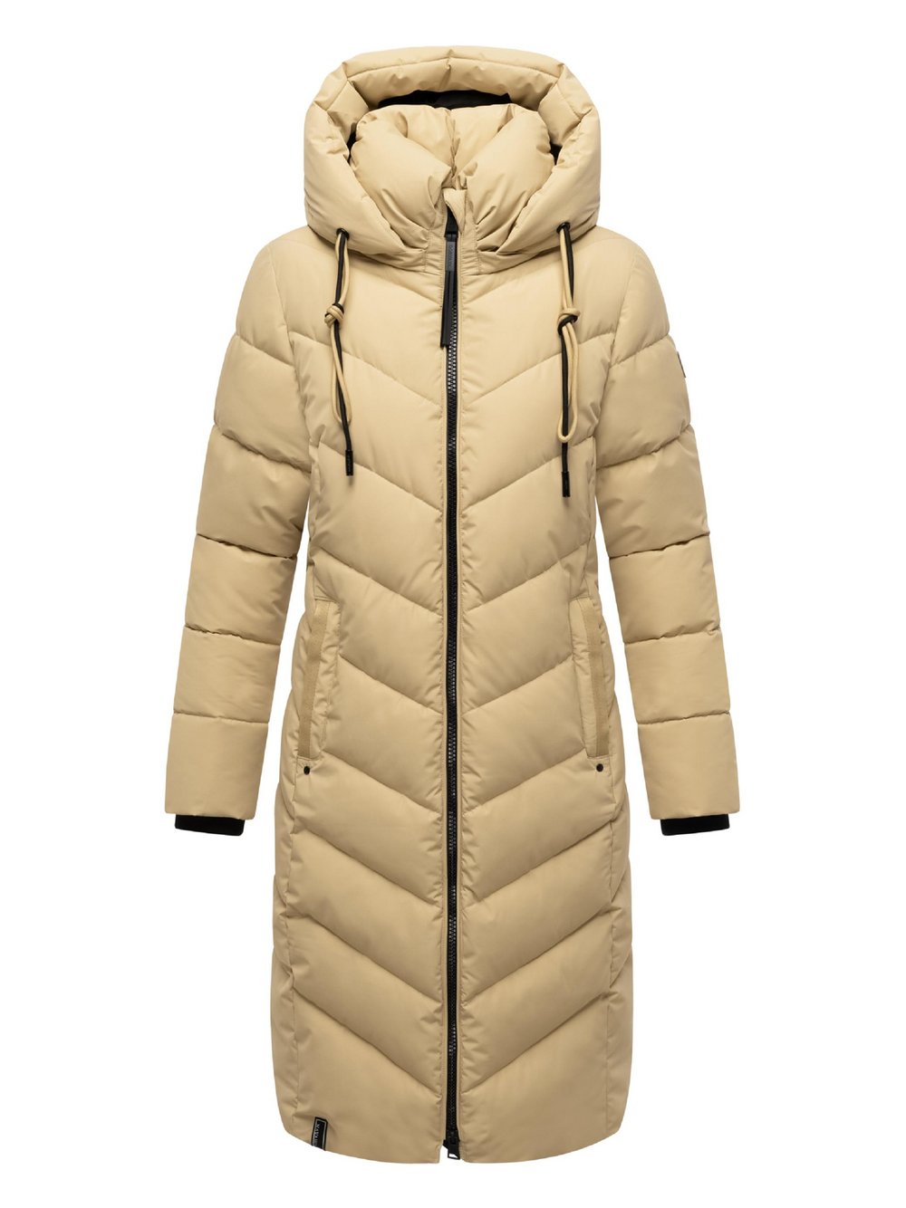 Thumbnail - Navahoo Steppmantel Damen beige, 4XL