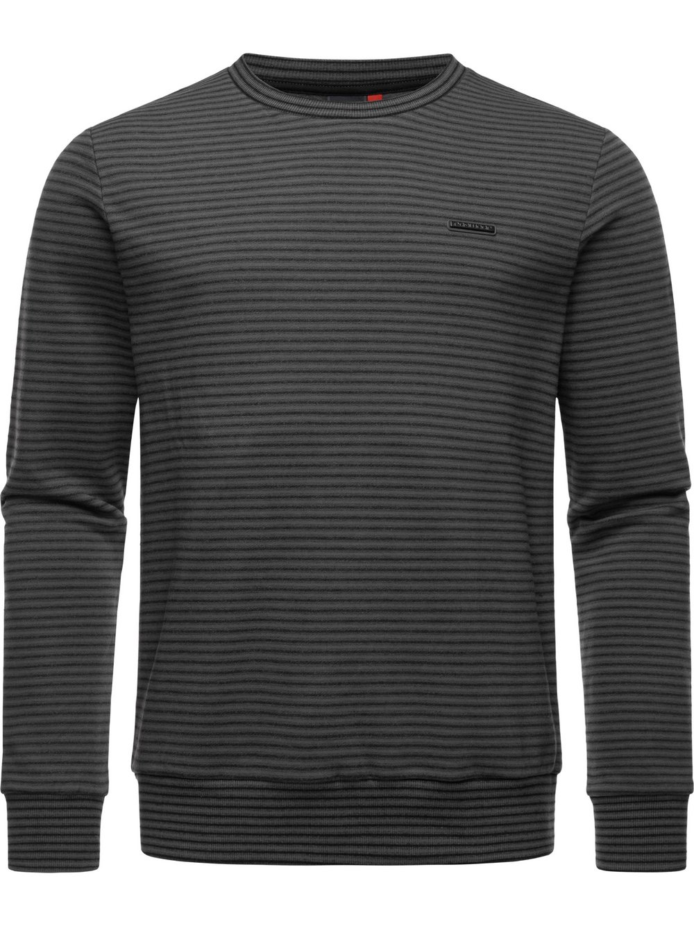 Ragwear Streifenpullover Herren Baumwolle schwarz gestreift, S