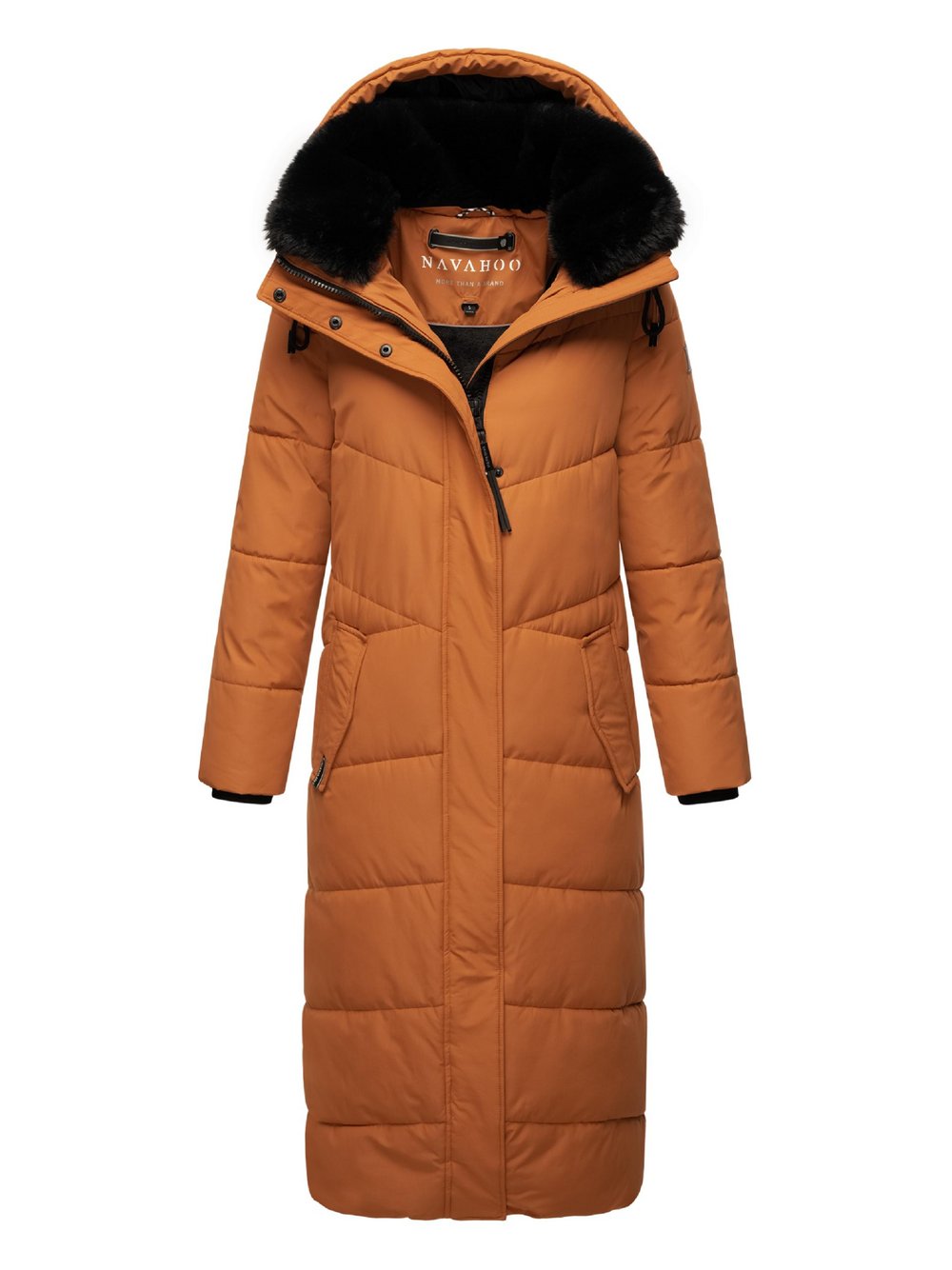 Thumbnail - Navahoo Steppmantel Damen braun, XL