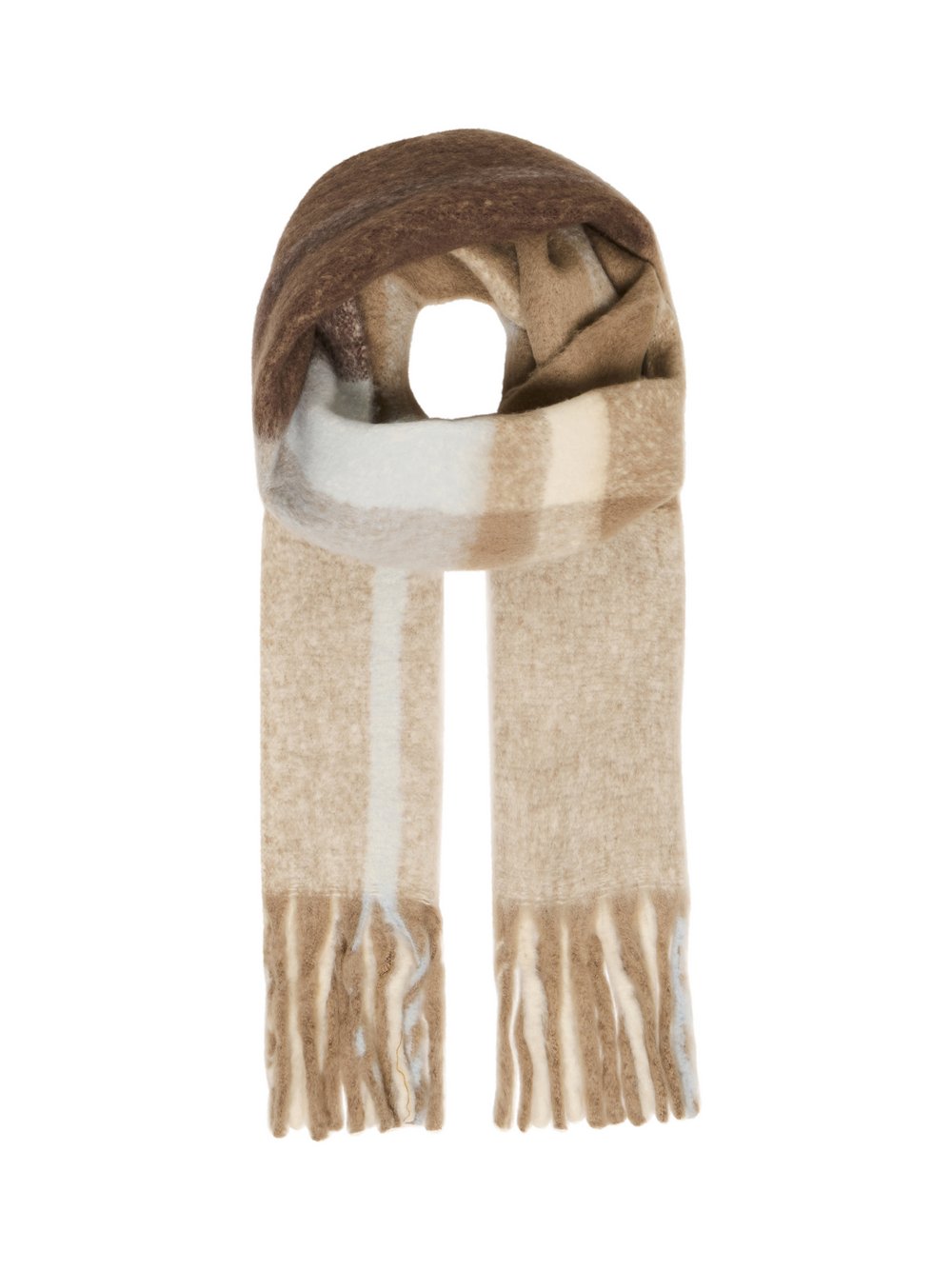 Thumbnail - OXMO Strickschal Damen grau, ONE SIZE