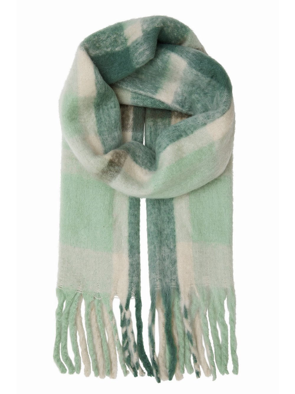 OXMO Strickschal Damen grün, ONE SIZE