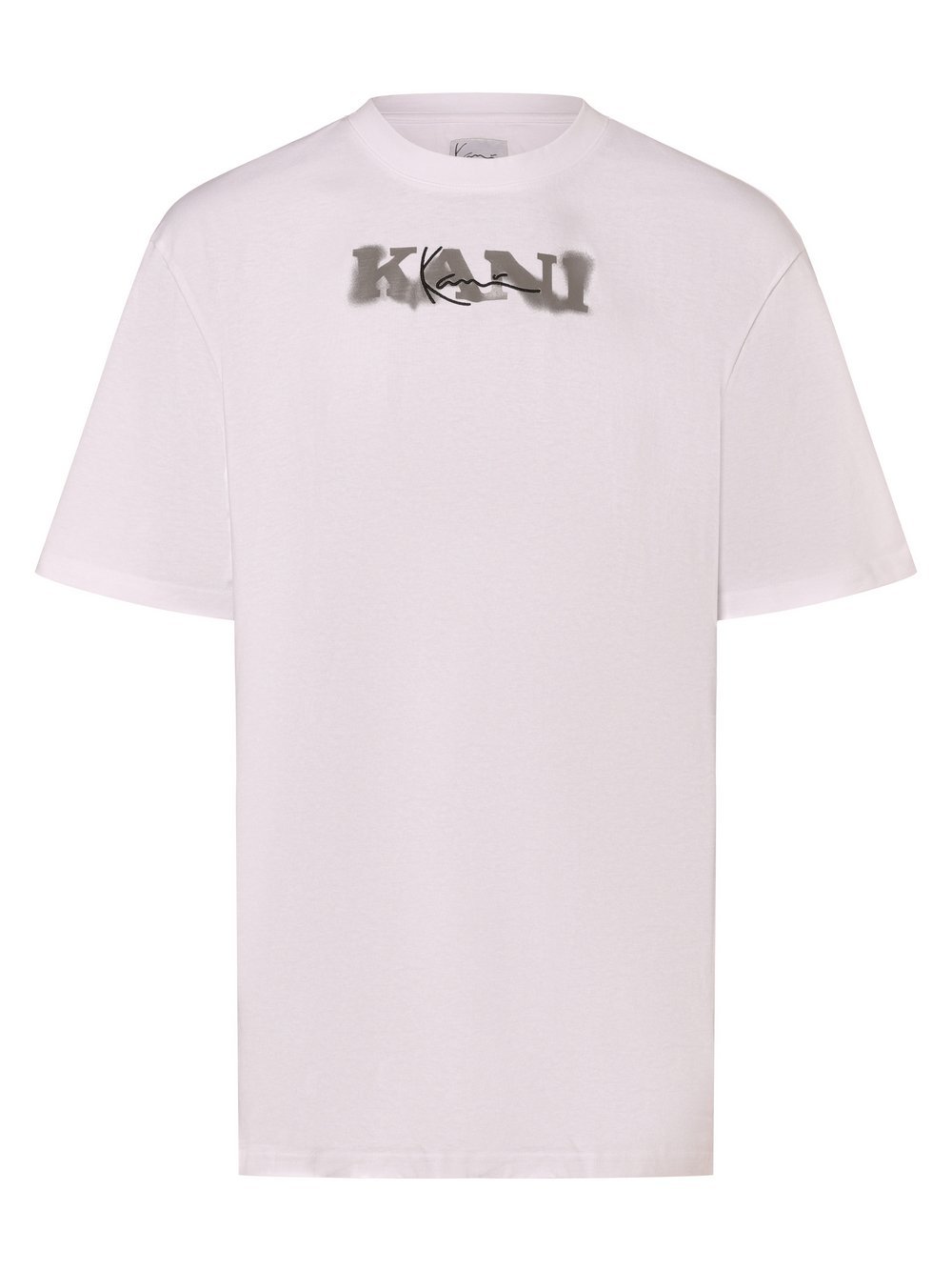 Karl Kani T-Shirt Herren Baumwolle weiß bedruckt, S