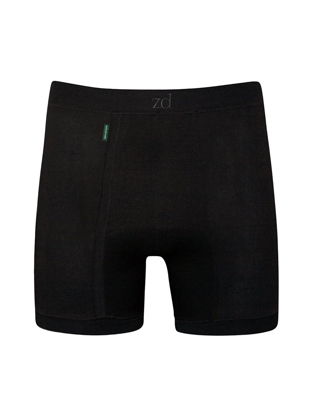 zd ZERO DEFECTS Boxershort 1er Pack Herren Baumwolle schwarz, 68