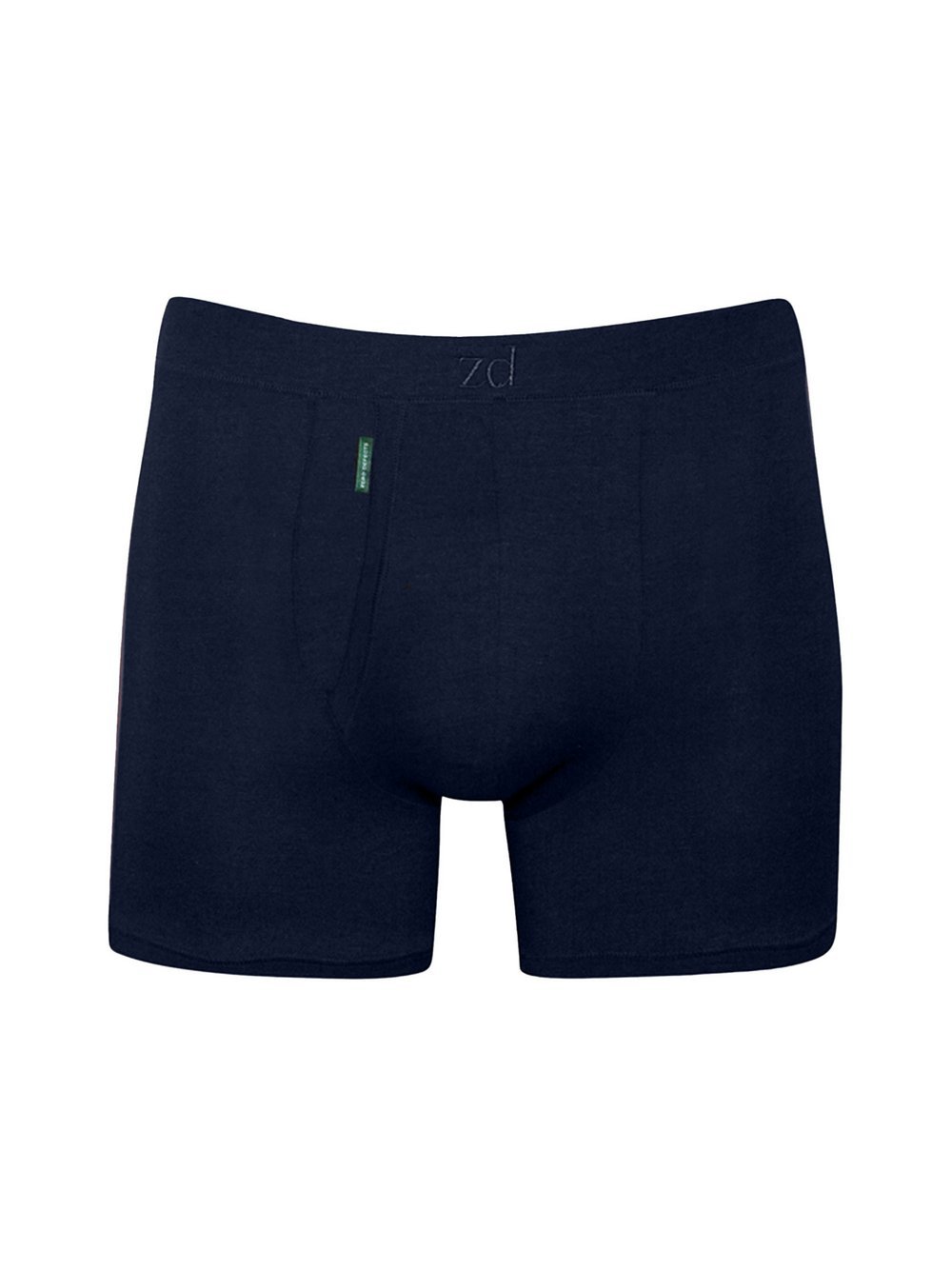 zd ZERO DEFECTS Boxershort 1er Pack Herren Baumwolle blau, XXXXL