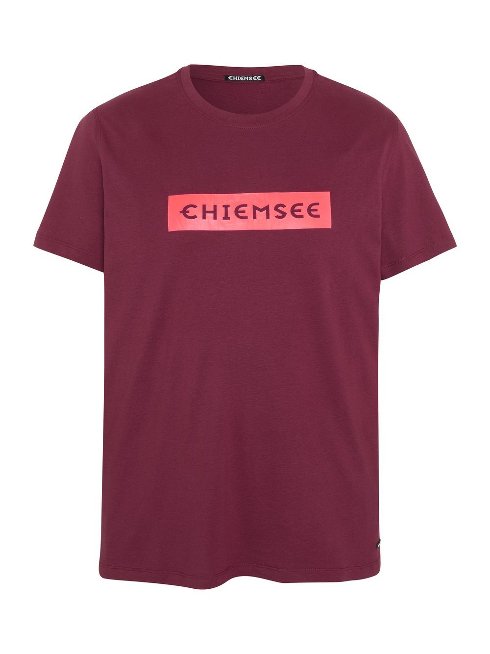 Chiemsee T-Shirt Herren Baumwolle rot bedruckt, M