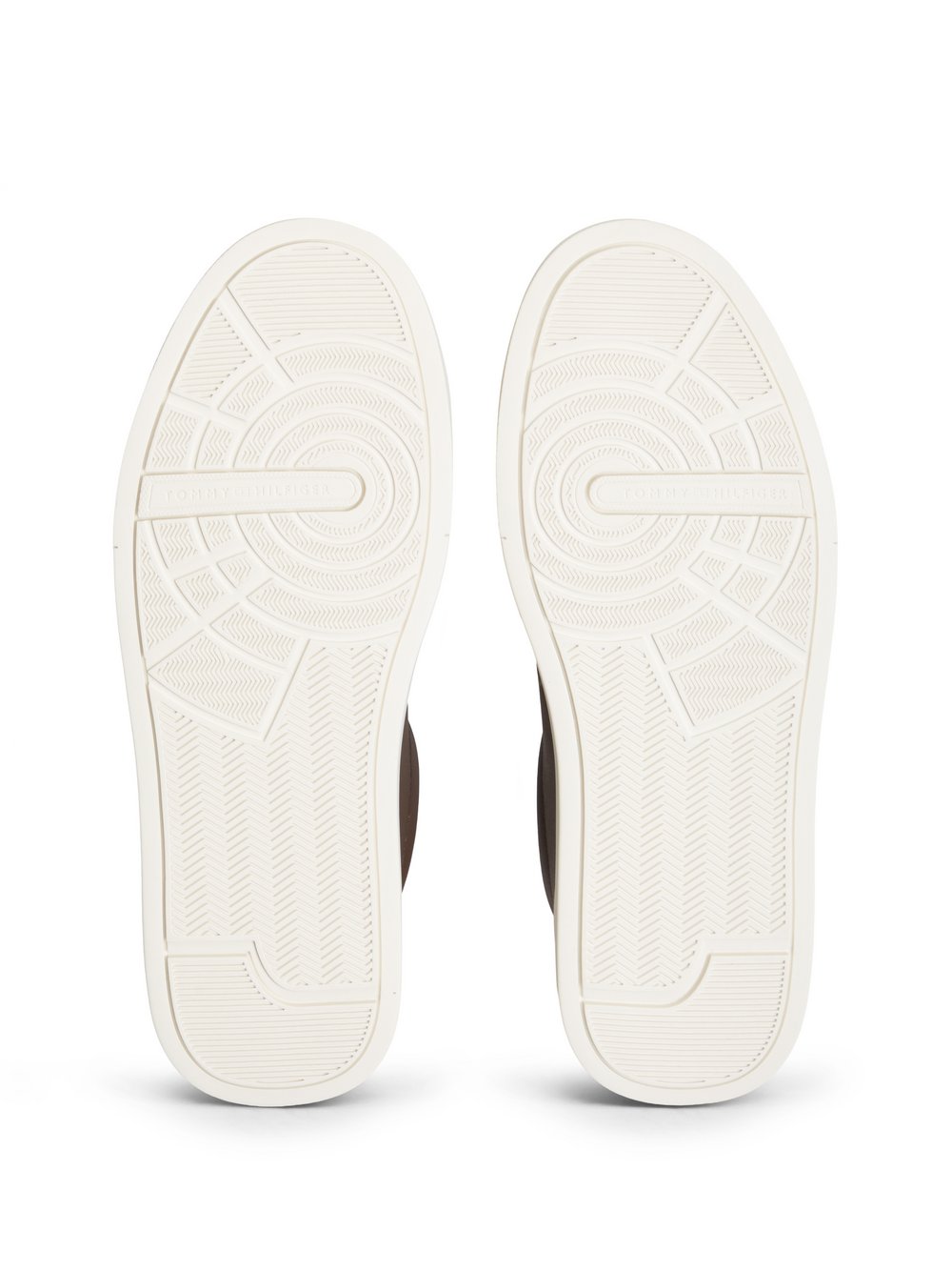 VAN GRAAF Tommy Hilfiger Herren Schoko Sneaker Aus Leder Braun, Größe 41 - Bild 2